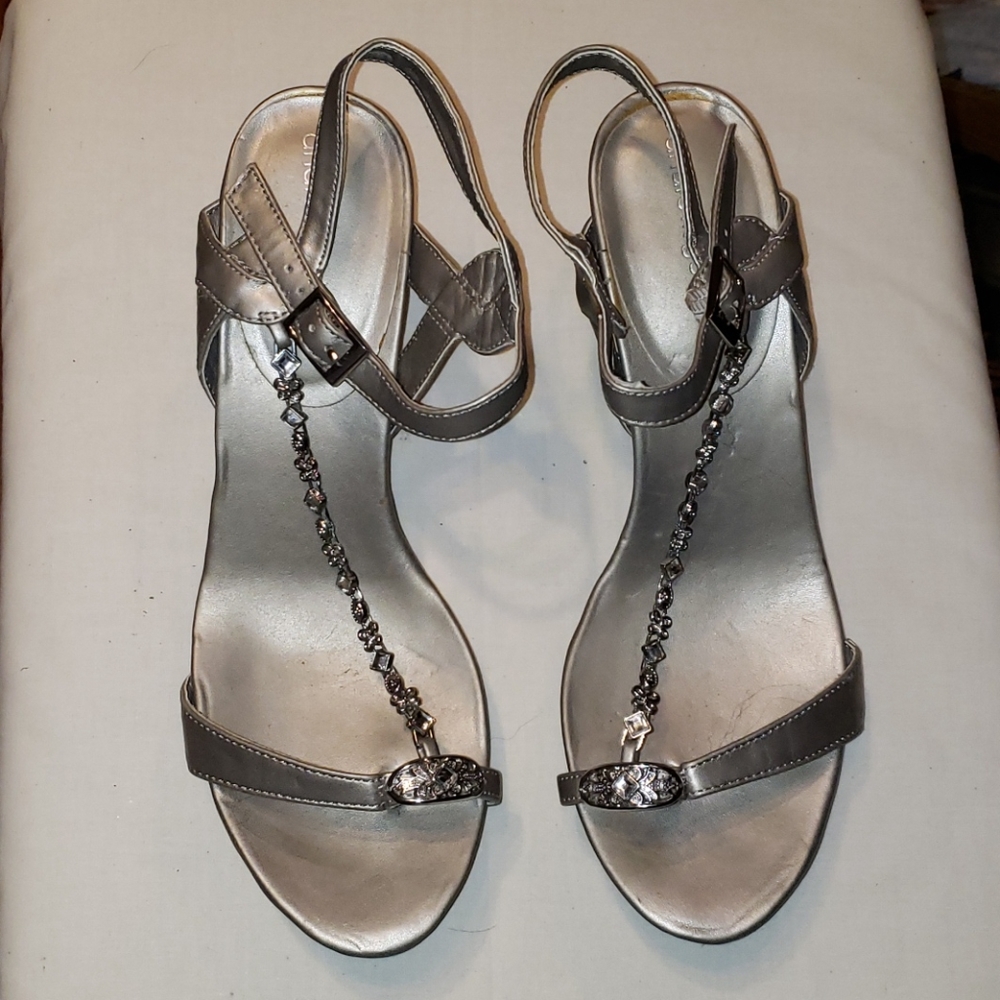Andrew Geller silver wedge